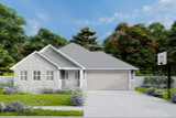 Ranch House Plan - Minor 33334 - Front Exterior