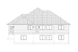 Ranch House Plan - Minor 33334 - Rear Exterior