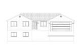 Ranch House Plan - Newport 75812 - Front Exterior