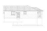 Ranch House Plan - Newport 75812 - Right Exterior