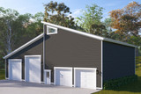 Modern House Plan - Jassman 91104 - Front Exterior