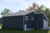 Modern House Plan - Jassman 91104 - Right Exterior