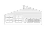 Modern House Plan - Jassman 91104 - Rear Exterior