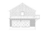 Country House Plan - Paula Garage 72584 - Front Exterior