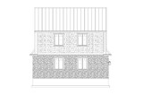 Country House Plan - Paula Garage 72584 - Left Exterior