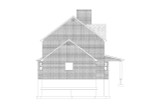 Traditional House Plan - 71154 - Left Exterior