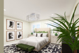 Traditional House Plan - 71154 - Master Bedroom