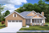 Craftsman House Plan - Lawndale 80390 - Front Exterior