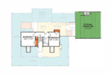 Secondary Image - Country House Plan - Seagrove 73886 - 2nd Floor Plan