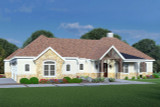 Craftsman House Plan - Sunnyside 79720 - Front Exterior