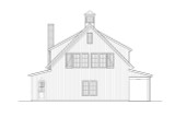 Farmhouse House Plan - Ryeland 51675 - Rear Exterior