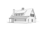 Farmhouse House Plan - Ryeland 51675 - Right Exterior