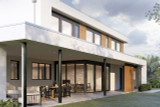 Contemporary House Plan - Long Beach 30647 - Exterior