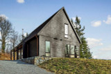 A-Frame House Plan - Litchfield 83279 - Rear Exterior