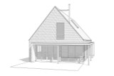 A-Frame House Plan - Litchfield 83279 - Front Exterior