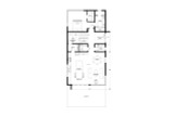 A-Frame House Plan - Litchfield 83279 - 1st Floor Plan