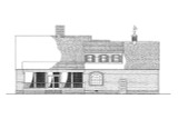 Southern House Plan - Shenandoah II 87901 - Rear Exterior