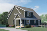 Lodge Style House Plan - Pine Haven Creek 3 61067 - Rear Exterior