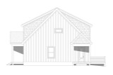 Lodge Style House Plan - Pine Haven Creek 3 61067 - Right Exterior