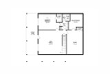 Lodge Style House Plan - Pine Haven Creek 3 61067 - Optional Floor Plan