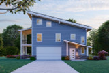 Modern House Plan - Stonebridge View 47043 - Right Exterior