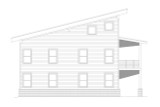 Modern House Plan - Stonebridge View 47043 - Left Exterior