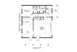 Modern House Plan - Stonebridge View 47043 - 1st Floor Plan