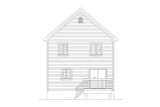 Victorian House Plan - 33692 - Rear Exterior