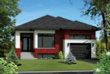 Contemporary House Plan - 96693 - Front Exterior