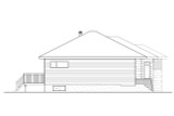 Contemporary House Plan - 96693 - Left Exterior