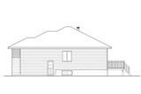 Contemporary House Plan - 96693 - Right Exterior