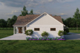 Farmhouse House Plan - Double Retreat 51409 - Rear Exterior