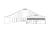Farmhouse House Plan - Miller Creek 18257 - Rear Exterior