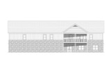 Secondary Image - Farmhouse House Plan - Piperton 2 43910 - Rear Exterior
