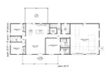 Farmhouse House Plan - Piperton 2 43910 - 1st Floor Plan