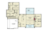 Mountain Rustic House Plan - Sunset Ridge 90068 - 1st Floor Plan