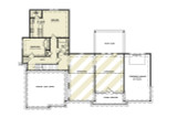 Secondary Image - Mountain Rustic House Plan - Sunset Ridge 90068 - Basement Floor Plan
