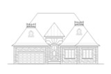 European House Plan - 90853 - Front Exterior