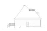 European House Plan - 90853 - Left Exterior