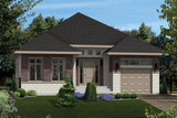 Modern House Plan - 66130 - Front Exterior
