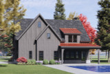 European House Plan - 14513 - Rear Exterior