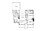 Southern House Plan - Sunnyside 68405 - 1st Floor Plan