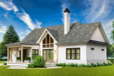 Cottage House Plan - Cypress Cottage 20520 - Rear Exterior