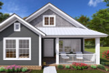 Craftsman House Plan - Adrian 54057 - Front Exterior