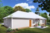 Craftsman House Plan - Sebastian 26816 - Rear Exterior