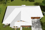 Craftsman Style House Plan - 26816 Sebastian - Aerial View - 