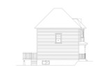 Victorian House Plan - 80302 - Left Exterior