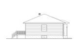 Modern House Plan - 39614 - Left Exterior