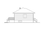 Modern House Plan - 84022 - Left Exterior