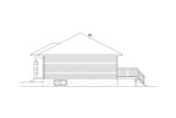 Modern House Plan - 79574 - Right Exterior